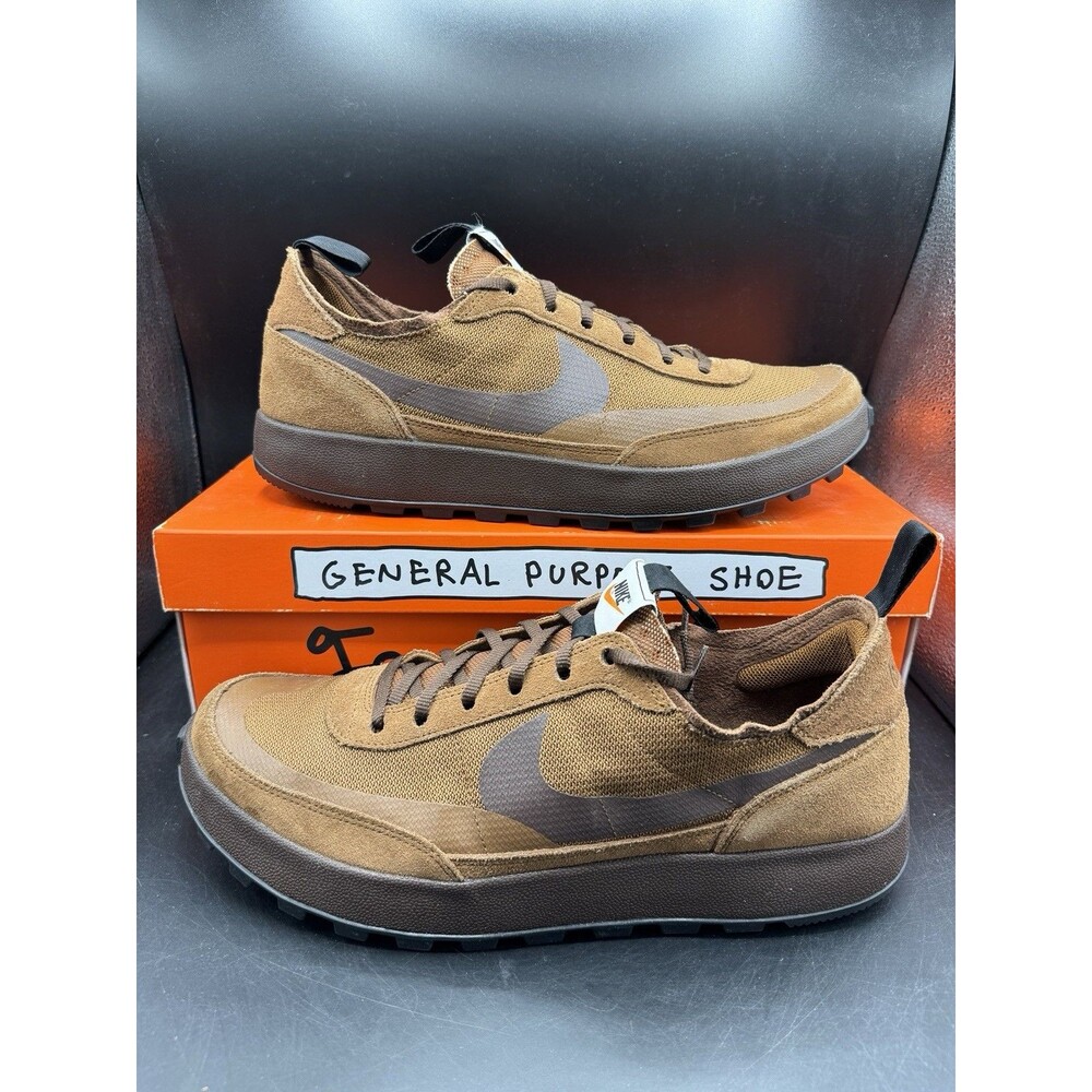 Nike x Tom Sachs NikeCraft General Purpose Shoe 'Brown' Men’s 14 / Women’s 15.5 - Picture 4 of 16